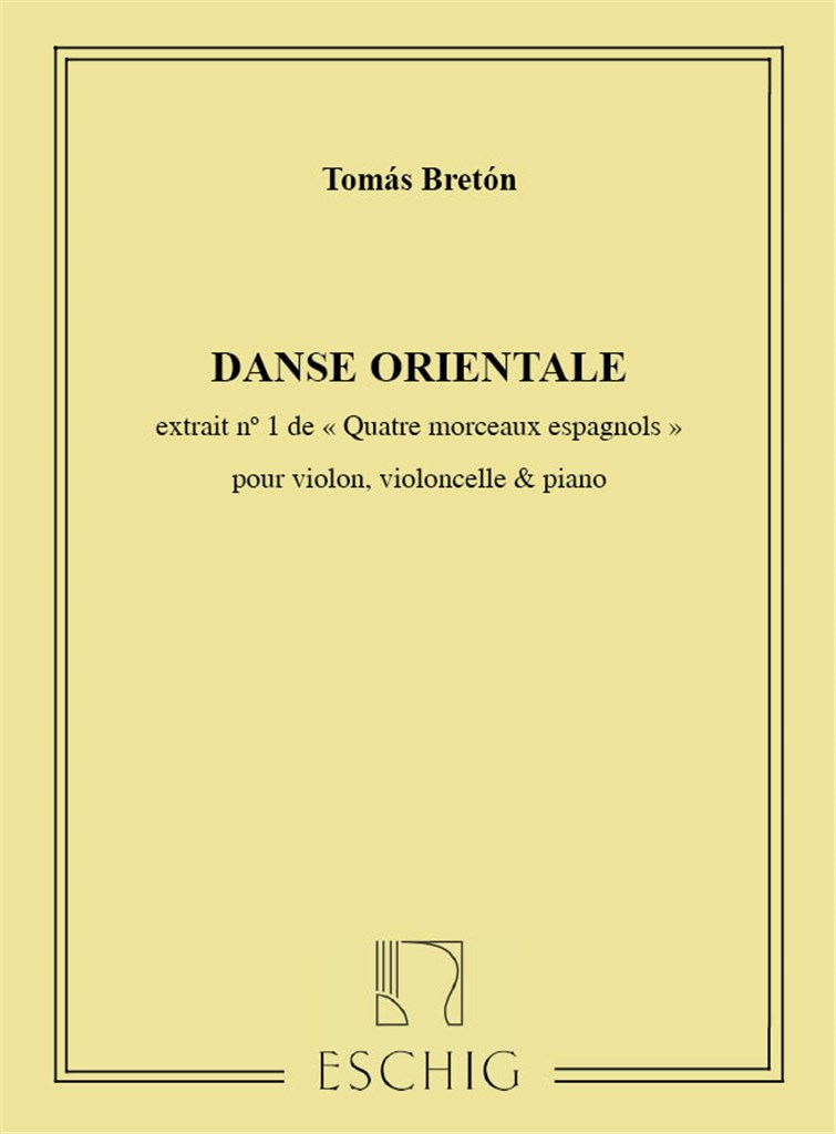 Danse Orientale Vl-Vlc-Piano